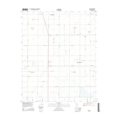 2015 Map of Pond, 2015 Print