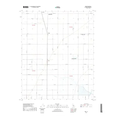 2018 Map of Pond, 2018 Print