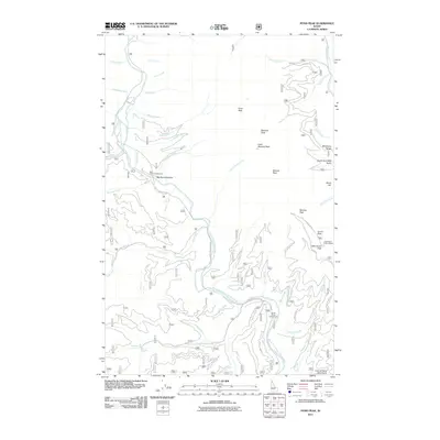 2011 Map of Pond Peak, 2011 Print