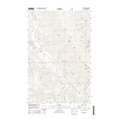 2013 Map of Pond Peak, 2013 Print