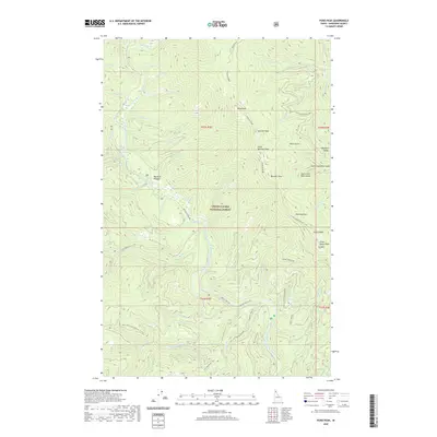 2020 Map of Pond Peak, 2020 Print
