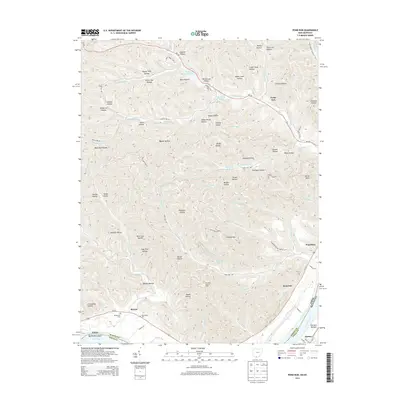 2013 Map of Pond Run, 2013 Print