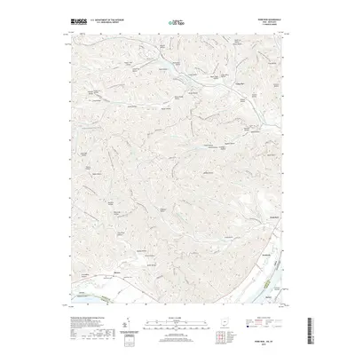 2019 Map of Pond Run, 2019 Print