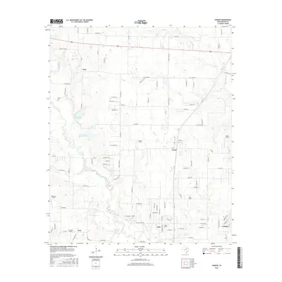 2016 Map of Ponder, 2016 Print