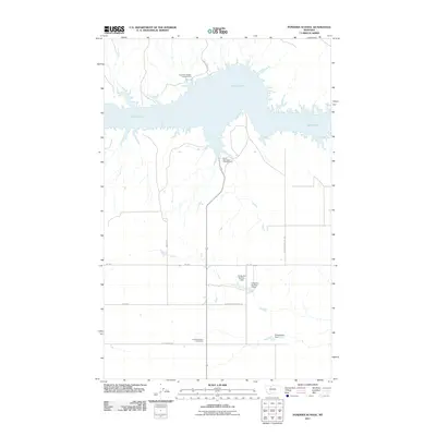 2011 Map of Pondera School, 2011 Print