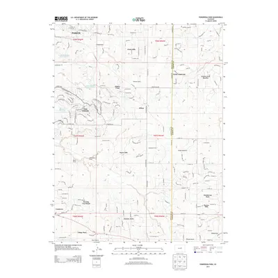2013 Map of Ponderosa Park, 2013 Print