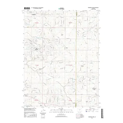 2016 Map of Ponderosa Park, 2016 Print