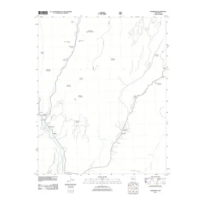 2011 Map of Ponderosa, 2011 Print