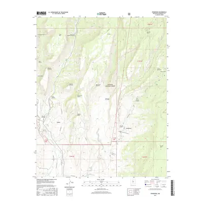 2017 Map of Ponderosa, 2017 Print