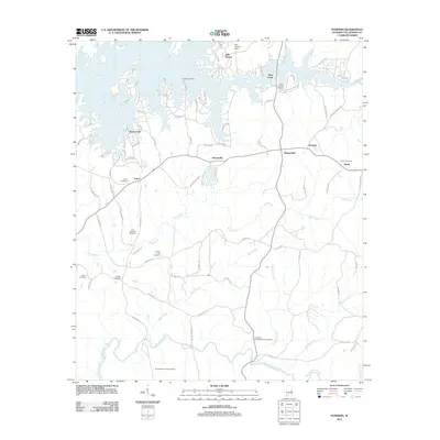 2011 Map of Ponders, 2011 Print