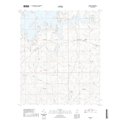 2020 Map of Ponders, 2020 Print