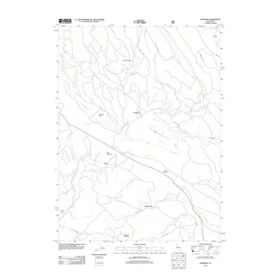 2012 Map of Pondosa, 2012 Print