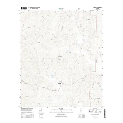 2014 Map of Pondville, 2014 Print