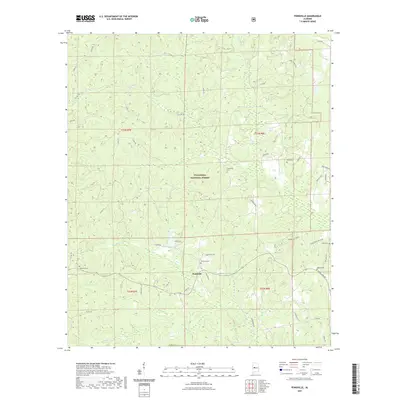 2021 Map of Pondville, 2021 Print