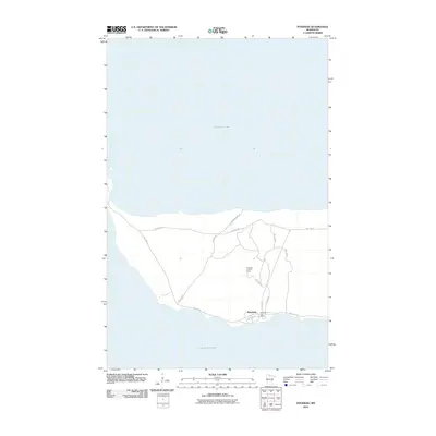 2010 Map of Ponemah, 2010 Print