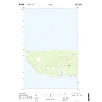 2019 Map of Ponemah, 2019 Print