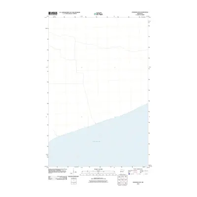 2010 Map of Ponemah NW, 2010 Print