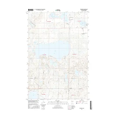 2016 Map of Ponsford, 2016 Print