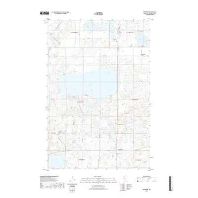 2019 Map of Ponsford, 2019 Print