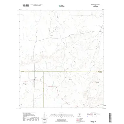 2019 Map of Pontotoc, 2019 Print