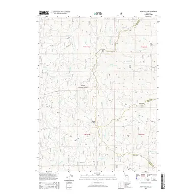 2015 Map of Pony Buck Peak, 2015 Print