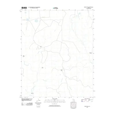 2010 Map of Pony Flats, 2010 Print