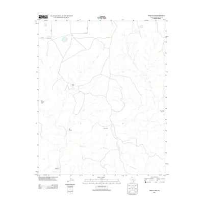 2012 Map of Pony Flats, 2012 Print