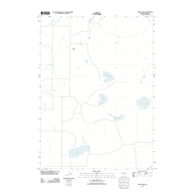 2011 Map of Pony Lake, 2011 Print