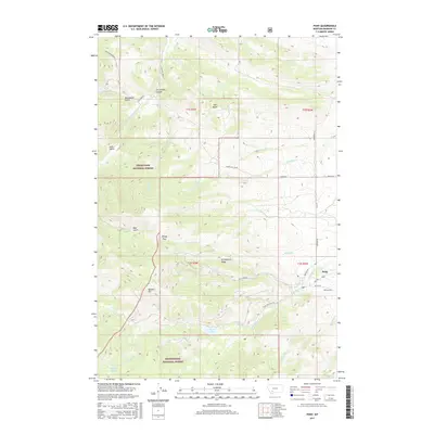 2017 Map of Pony, 2017 Print