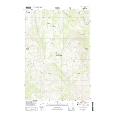 2017 Map of Pony Meadows, 2017 Print
