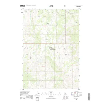2020 Map of Pony Meadows, 2020 Print