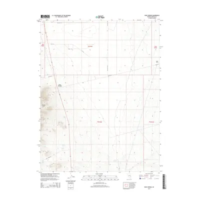 2014 Map of Pony Springs, 2014 Print