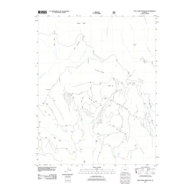 2011 Map of Pool Table Mountain, 2011 Print