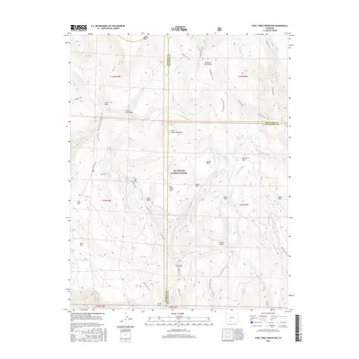 2016 Map of Pool Table Mountain, 2016 Print