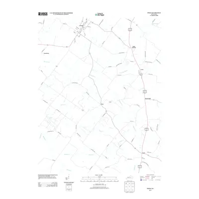 2013 Map of Poole, 2013 Print
