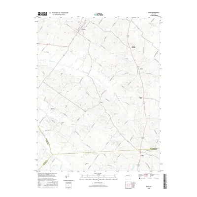 2016 Map of Poole, 2016 Print