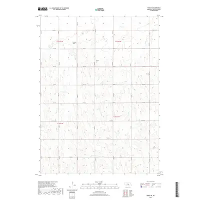 2017 Map of Poole NE, 2017 Print