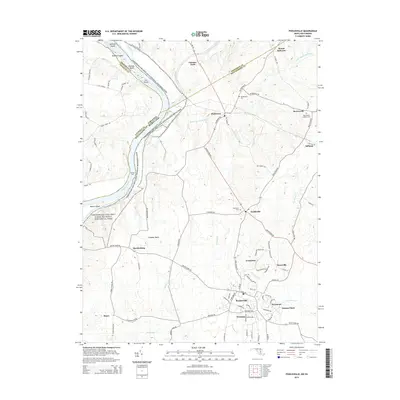 2014 Map of Poolesville, 2014 Print
