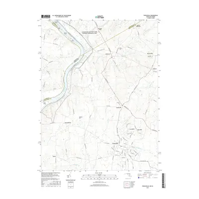 2016 Map of Poolesville, 2016 Print