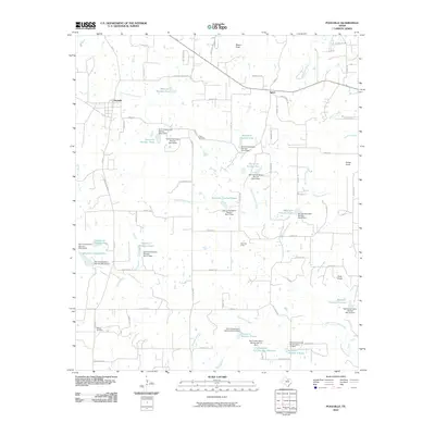 2010 Map of Poolville, 2010 Print