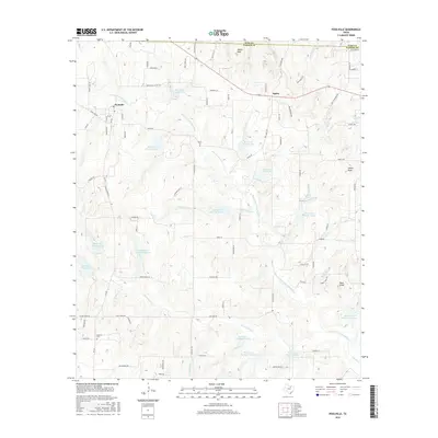 2016 Map of Poolville, 2016 Print