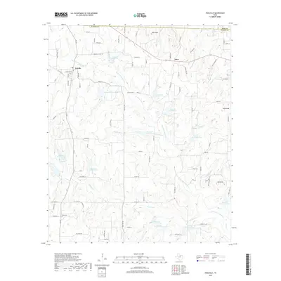 2019 Map of Poolville, 2019 Print