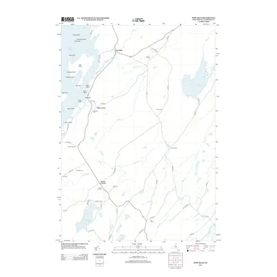 2013 Map of Pope Mills, 2013 Print