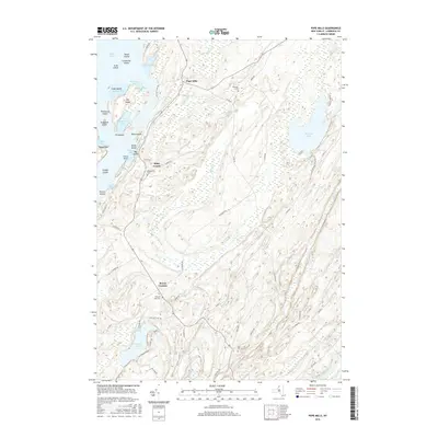2016 Map of Pope Mills, 2016 Print