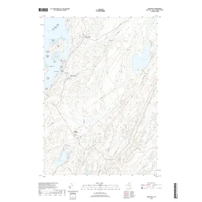 2019 Map of Pope Mills, 2019 Print