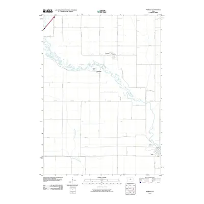 2010 Map of Popejoy, 2010 Print