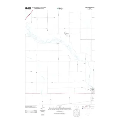 2013 Map of Popejoy, 2013 Print