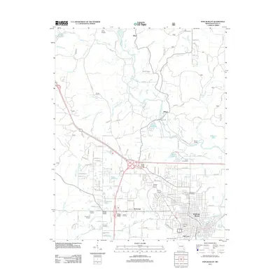 2011 Map of Poplar Bluff, 2011 Print
