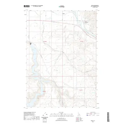2020 Map of Poplar, 2020 Print