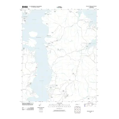 2010 Map of Poplar Creek, 2010 Print